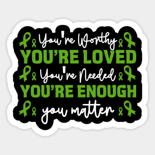 Mental Health Matters End The Stigma Psychology Therapy Sticker